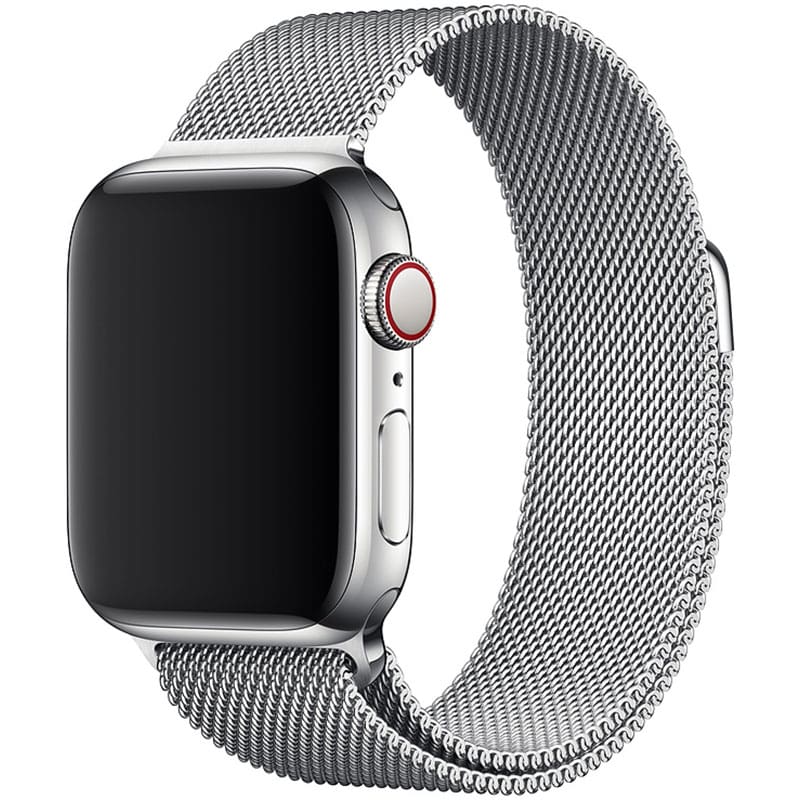 Loop Szíj Apple Watch SE/11/10/9/8/7/6/5/4/3/Ultra 1/2/3 (44/45/46/49mm) Silver