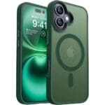 Frosted MagSafe BHcase Cangling Green iPhone 16 Tok