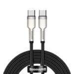 Baseus Cafule Metal Series Data Cable USB-C USB-C 100W 2m Black