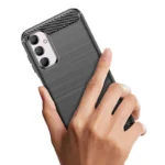 Flexible Carbon Pattern Carbon Black Samsung Galaxy M14 Tok