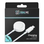OBAL:ME Charging Cable Apple Watch USB-C White