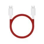 OnePlus SUPERVOOC Charge USB-C/USB-C Data Magnetic Cable 10A 1,2m Red