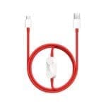 OnePlus SUPERVOOC 2v1 Data Cable 8A 1,2m Red