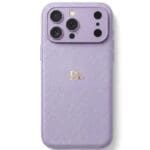 BHcase Camera Leather Monogram Cream iPhone 17 Pro Max Tok
